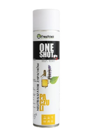 FRESHTEK One Shot Neutralizator zapachów PACZULI 600ml