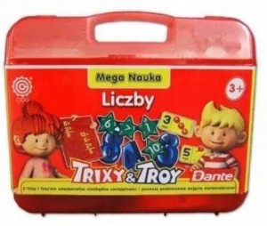 Trixy&Troy liczby nauka + walizka mega