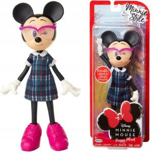 MYSZKA MINNIE MINI LALKA FIGURKA Preppy Plaid