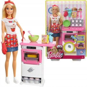 Lalka Barbie Domowe wypieki Mattel FHP57