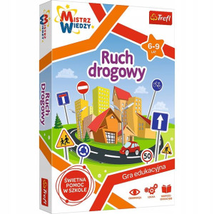 Trefl Gra Edukacyjna Ruch Drogowy Nauka I Zabawa