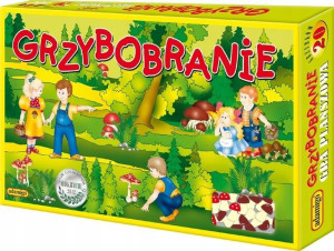 GRZYBOBRANIE Gra planszowa ADAMIGO Rodzinna