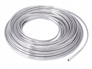 Listwa rantowa chromowana 8x6mm 20m