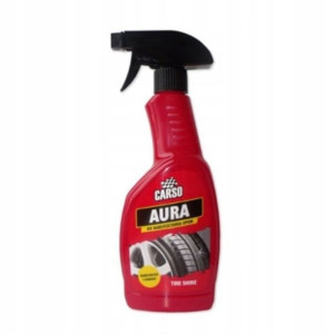 CARSO AURA nabłyszcza i pielęgnuje opony 500ml