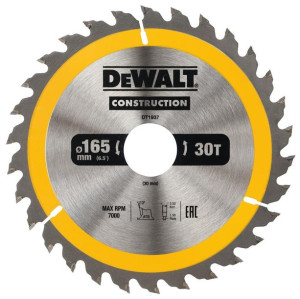 Tarcza do cięcia drewana 165mm x 30mm 30T do pilarek przenośnych DT1937