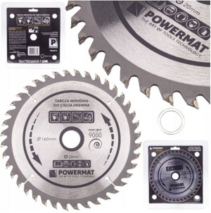 Tarcza WIDIOWA Do Drewna Piły Piła 160 x 20 mm 40Z PM0879