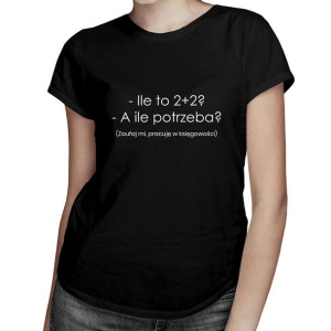 Koszulka dla księgowego t-shirt śmieszny prezent dla księgowej