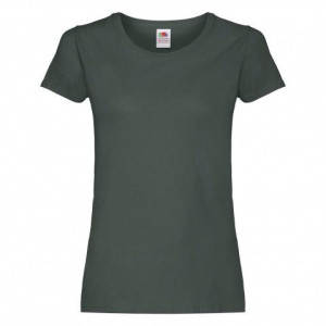 Koszulka damska Ladyfit Original Fruit of the Loom Light Graphite XS
