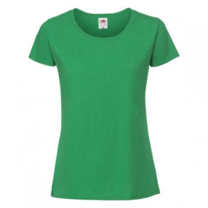 Koszulka damska Ringspun Premium Fruit of the Loom Zielony XL