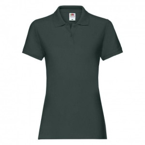 Koszulka damska Premium Polo Fruit of the Loom Czarny L