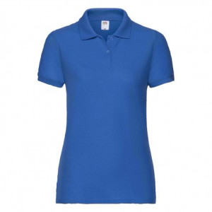 Koszulka damska 65/35 Polo Fruit of the Loom Niebieski XS