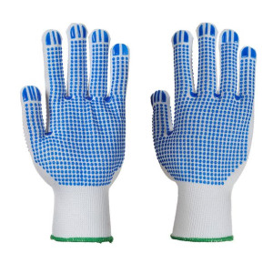 Rękawica Polka Dot Plus PORTWEST Biały Niebieski M