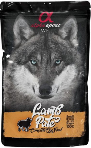 Alpha Spirit | WET | Paszteciki w saszetkach 100g - Small breed | Pasztet z