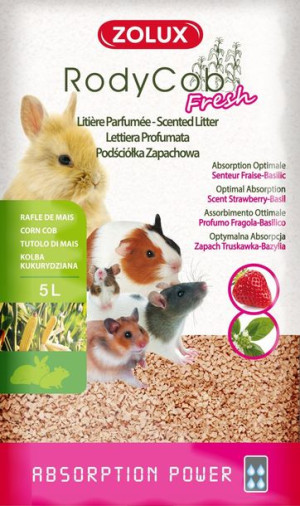 Zolux | RodyCob | Podściółka roślinna - Fresh truskawka-bazylia 5l