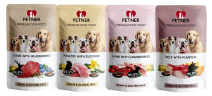 Petner | Adult Dog | Saszetka 500g - Mix 4x500g | 2kg