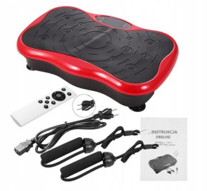 Platforma wibracyjna Vibro Slim czerwona