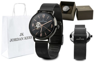 Zegarek męski automat Seico Jordan Kerr bransolera mesh X92