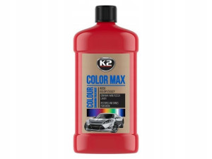 K2 COLOR MAX Koloryzujący wosk 500 ml czerwony