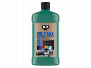 K2 COLOR MAX Koloryzujący wosk 500ml ciemnozielony