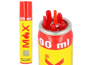 GAZ DO ZAPALAREK zapalniczek palników 90 ml