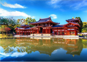 Puzzle 1000 Japonia, Świątynia W Byodo