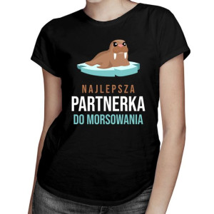 Najlepsza partnerka do morsowania koszulka dla morsa