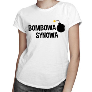 Bombowa synowa - koszulka prezent dla synowej