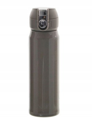 Kubek termiczny TERMOS stal CLICK kawa brąz 400 ml