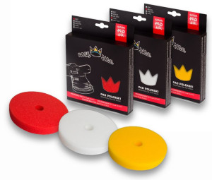 ZESTAW Padów polerskich Royal Pads na DA 150mm (soft, medium, hard)