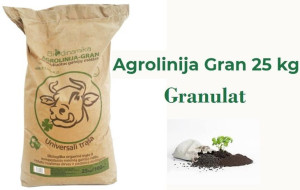 Nawóz Organiczny Agrolinija - Granulat 25kg -Ekologiczny Na zboża ,trawy,rz