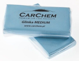 CarChem Clay Medium Blue - Średniościerna glinka 100g