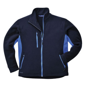 Dwukolorowy polar Portwest Texo Granat 4XL
