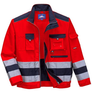 Bluza ostrzegawcza Lille Granatowy Czerwony M