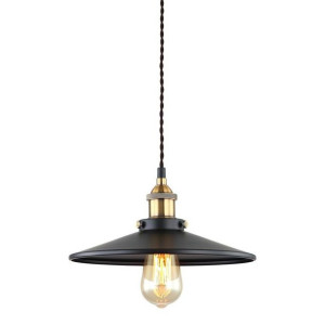 Lampa wisząca Verda MDM-3458/1M BK+GD Italux