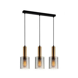 Lampa wisząca Sardo Rain PND-5581-3-BRO+RNSG Italux