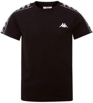 Koszulka dla dzieci Kappa Ilyas czarna 309001J 19-4006