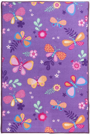 Dziecięcy dywan KIDS dla dzieci 100x150 cm motylki