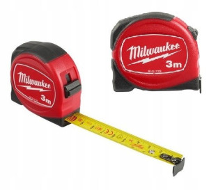Milwaukee Miara Zwijana Miarka Metrówka Slim 3m/16