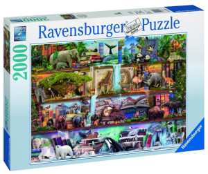 Puzzle 2000 Świat Zwierząt