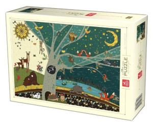 Puzzle 1000 Natura Dzień I Noc