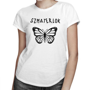 Szmaterlok śląskie koszulki motyl gwara śląska