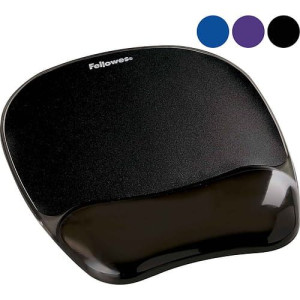 Fellowes Podkładka pod mysz i nadgarstek CRYSTAL - Fioletowa