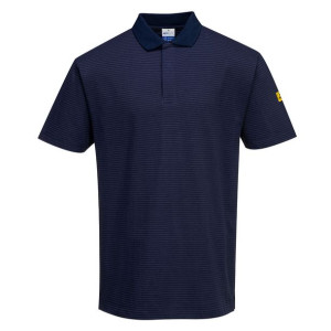 Antystatyczna koszulka Polo ESD Granatowy 2XL