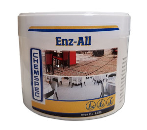 Pre spray do prania tapicerki materiałowej w proszku - Chemspec Enz-All 250