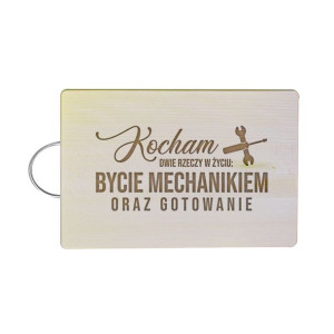 Kocham dwie rzeczy w życiu: bycie mechanikiem oraz gotowanie