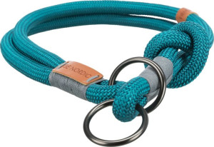Trixie | BE NORDIC | Obroża zaciskowa dla psa | S-M 40cm / 8mm - Petrol z j