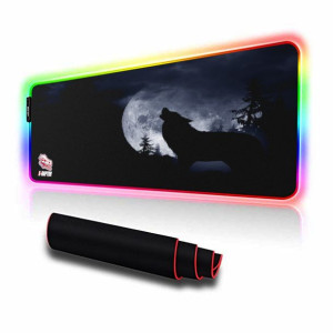 Podkładka Gamingowa Duża Podświetlenie Led 90x40cm Pod Myszkę