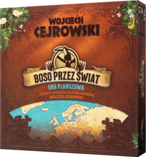 BOSO PRZEZ ŚWIAT gra planszowa W Cejrowski książka