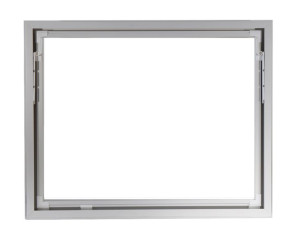 Aco Okno Gospodarcze Uchylne 100 X 80 Białe Pvc