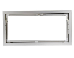 Aco Okno Gospodarcze Uchylne 100 X 50 Białe Pvc